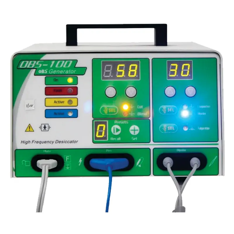 EQUIPO BIPOLAR DE ELECTROCIRUGIA DE ALTA FRECUENCIA OBS 100C